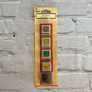 🐶 Puppies Rubber Stamp Set